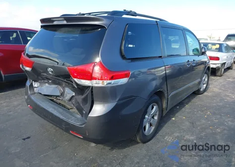 2012 Toyota Sienna Le V6 8 Passenger from USA, damaged, VIN 5TDKK3DC5CS224407